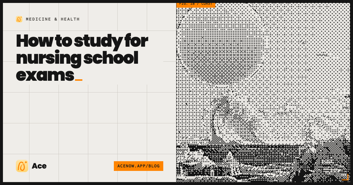How to study for nursing school exams — Ace blog